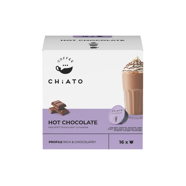 CHiATO Hot Chocolate Dolce Gusto® Compatible Capsules