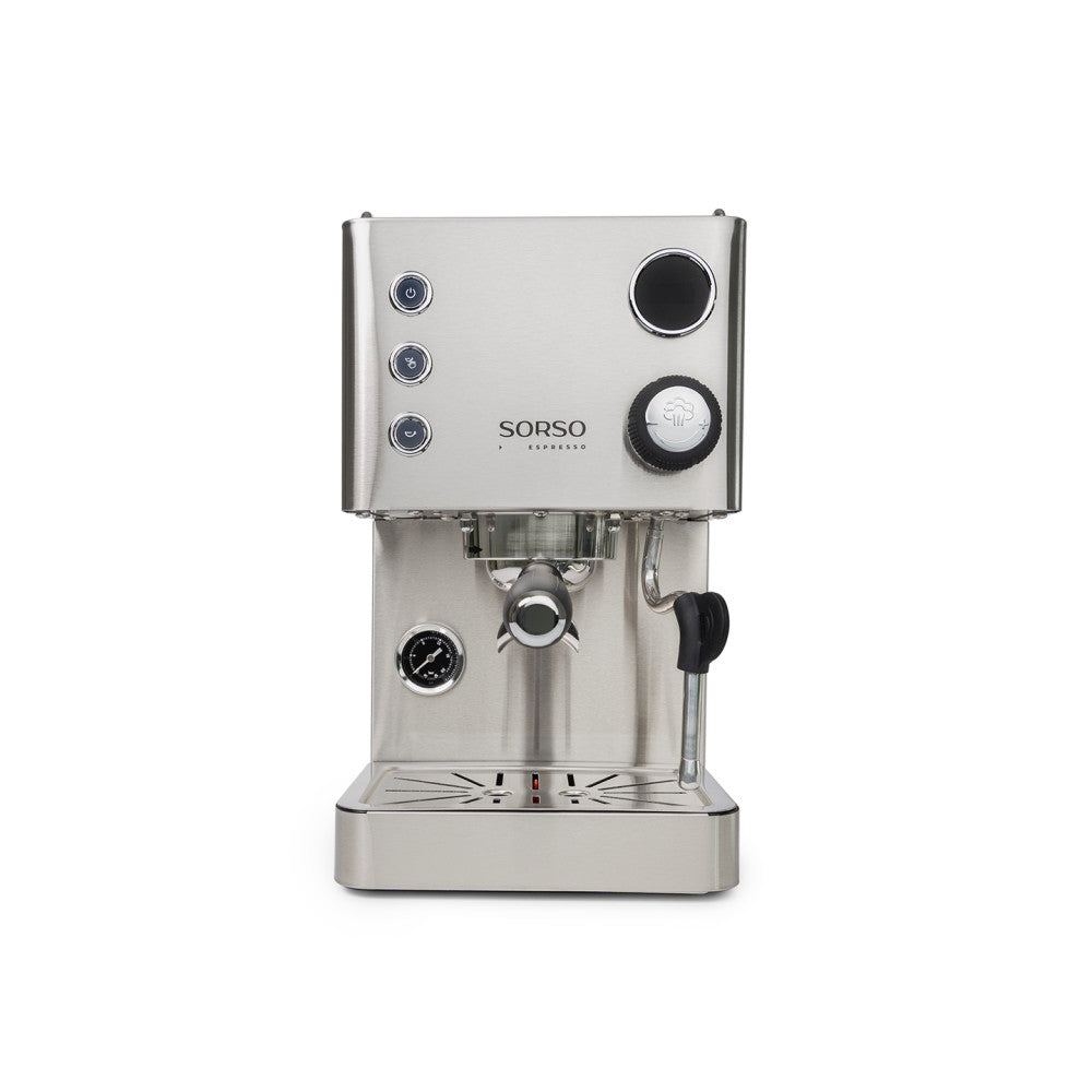 SORSO Espresso Machine – St. Steel