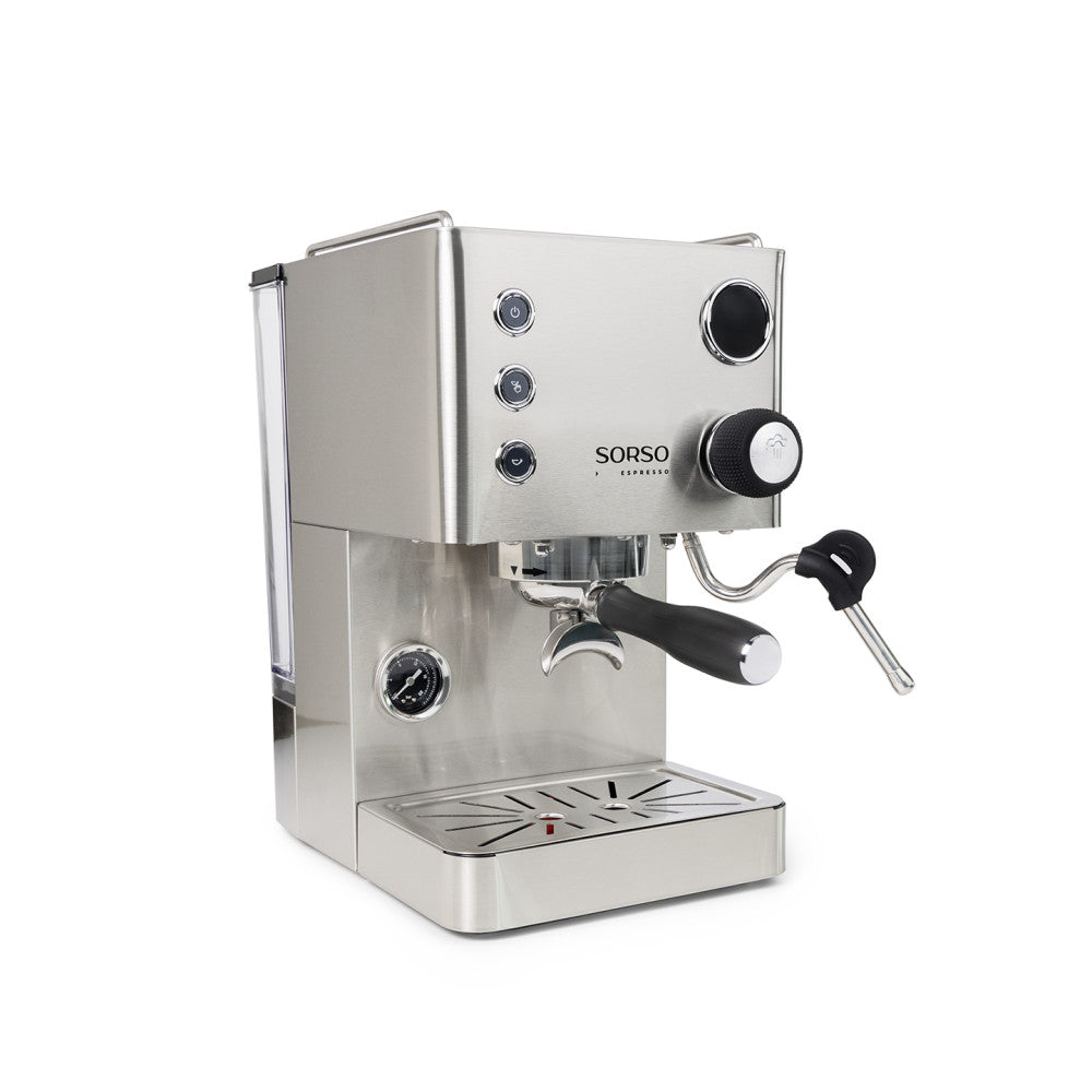 SORSO Espresso Machine – St. Steel