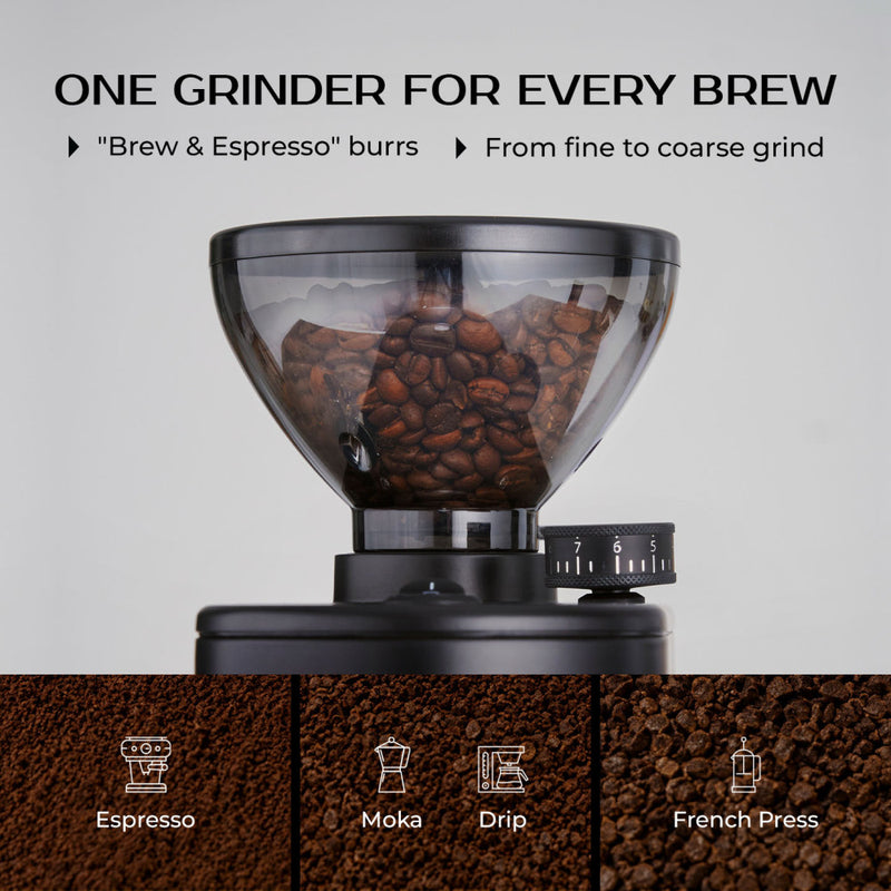 SORSO Brew & Espresso Electric Coffee Grinder – Matt Black