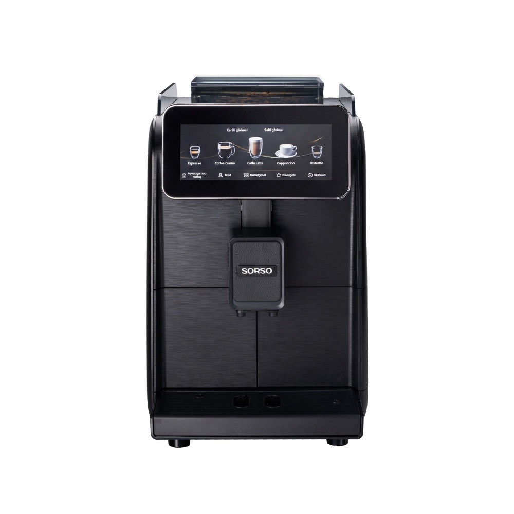 SORSO Terra T2 volautomatische koffiemachine met cold brew & ijskoffie – zwart