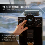 SORSO Terra T3 fuldautomatisk kaffemaskine med cold brew & iskaffe – sort 3