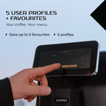 SORSO Terra T2 volautomatische koffiemachine met cold brew & ijskoffie – zwart 8