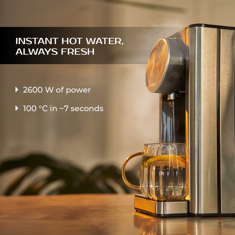 SORSO Flow Hot water dispenser – Silver