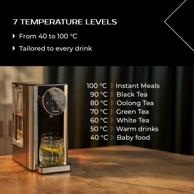 SORSO Flow Hot water dispenser – Silver