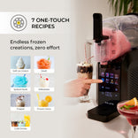 CHiATO slushiePLAY Soft Ice Cream & Slushie Maker – Black