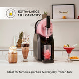 CHiATO slushiePLAY Soft Ice Cream & Slushie Maker – Black